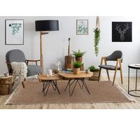 RugsX Carpet Berber 9000 Beige Fringe Berber Moroccan Shaggy 80X150 Cm