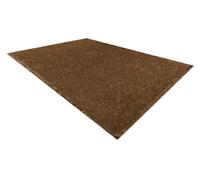 RugsX Carpet Buenos 6650 Shaggy Plain, Single Color Dark Beige 120X170 Cm