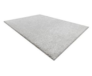 RugsX Carpet Buenos 7005 Shaggy Plain, Single Color Silver 180X270 Cm