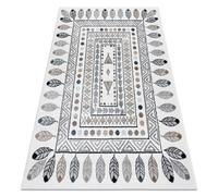 RugsX Carpet Fun Teepee For Children, Indian, Frame Cream 160X220 Cm