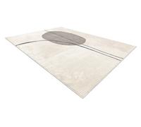 RugsX Carpet Fusion 0808 Cream / Beige - Geometric, Modern, Abstract 80X150 Cm