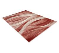 RugsX Carpet Fusion 1617 Beige / Terracotta - Waves, Modern, Abstract 240X330 Cm