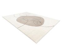 RugsX Carpet Fusion 8299 Cream / Beige - Geometric, Modern, Abstract 80X150 Cm