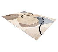 RugsX Fusion Rug in Yellow | Size: 140 cm x 190 cm RUGSX Yellow 140 cm x 190 cm