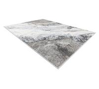 RugsX Carpet Fusion 9613 Light Grey / Dark Grey - Marble, Modern, Abstract 120X170 Cm