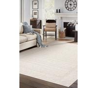 RugsX Carpet Jersey 19261 Beige - Frame, Structural, Loop Boho 80X150 Cm