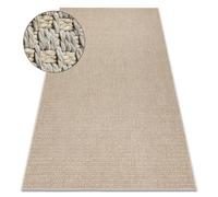 RugsX Carpet Origi 3561 Beige - Flat-Woven Sisal String 116X170 Cm