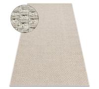 RugsX Carpet Origi 3661 Beige - Flat-Woven Sisal String 78X150 Cm