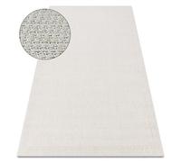 RugsX Carpet Origi 3737 Cream - Frame Flat-Woven Sisal String 136X190 Cm