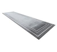 RugsX Carpet, Runner Allure 1960 Greek Key, Frame - Structural, Stylish, Glamour Grey 60X250 Cm