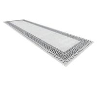 RugsX Carpet, Runner Allure 1960 Greek Key, Frame - Structural, Stylish, Glamour White / 80X300 Cm