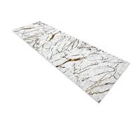 RugsX Carpet, Runner Allure 1963 Marble - Structural, Stylish, Glamour White / Gold 80X300 Cm