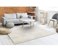 RugsX Carpet Santo Sisal 1001 Geometric White 180X270 Cm