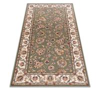 RugsX Carpet Wool Nain Ornament, Frame 7338/51088 Green / Beige 80X150 Cm
