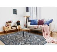 RugsX Carpet Wool Nain Ornament, Frame, Vintage 7557/51644 Beige / Blue 80X150 Cm