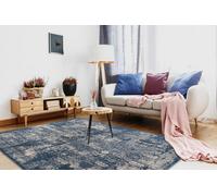RugsX Carpet Wool Nain Ornament Vintage 7591/51644 Navy / Beige 80X150 Cm