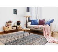 RugsX Carpet Wool Nain Ornament, Vintage 7594/51655 Beige / Blue 80X150 Cm