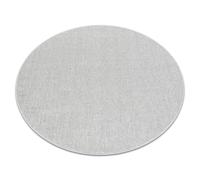 RugsX Casablanca Loom Rug in Silver | Size: 200 cm diameter RUGSX Silver 200 cm diameter