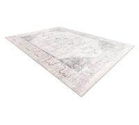 RugsX Distin 0107B Grey / Light Grey / White Modern Carpet - Ornament, Frame 80X150 Cm