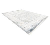 RugsX Distin 0835A Grey / Light Grey / White Modern Carpet - Ornament, Frame 80X150 Cm