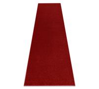 RugsX Eton 120 Runner in Red | Size: 100 cm x 330 cm RUGSX Red 100 cm x 330 cm
