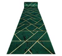 RugsX Exclusive Emerald Runner in Green | Size: 120 cm x 270 cm RUGSX Green 120 cm x 270 cm