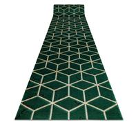 RugsX Exclusive Emerald Runner in Green | Size: 80 cm x 130 cm RUGSX Green 80 cm x 130 cm