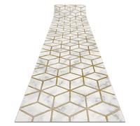 RugsX Exclusive Emerald Runner in Yellow | Size: 80 cm x 100 cm RUGSX Yellow 80 cm x 100 cm