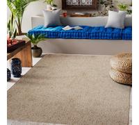 RugsX Flat 49371265 Sisal Carpet Trellis - Natural Beige Straw Color, String 160X230 Cm