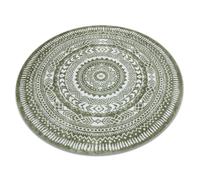 RugsX Fun Rug in Green | Size: 140 cm diameter RUGSX Green 140 cm diameter