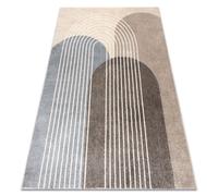 RugsX Fusion Rug in Beige | Size: 160 cm x 220 cm RUGSX Beige 160 cm x 220 cm