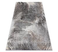 RugsX Fusion Rug in Grey | Size: 80 cm x 150 cm RUGSX Grey 80 cm x 150 cm