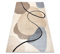 RugsX Fusion Rug in Yellow | Size: 140 cm x 190 cm RUGSX Yellow 140 cm x 190 cm