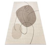 RugsX Fusion Rug in Yellow | Size: 140 cm x 190 cm RUGSX Yellow 140 cm x 190 cm