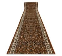 RugsX Heat-Set Royal Runner in Brown | Size: 150 cm x 260 cm RUGSX Brown 150 cm x 260 cm
