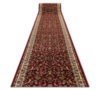 RugsX Heat-Set Royal Runner in Red | Size: 150 cm x 260 cm RUGSX Red 150 cm x 260 cm
