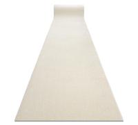 RugsX Karmel Plain Runner in White | Size: 60 cm x 160 cm RUGSX White 60 cm x 160 cm