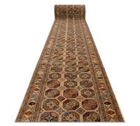 RugsX Keshan Wool Runner in Beige | Size: 100 cm x 120 cm RUGSX Beige 100 cm x 120 cm