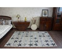 RugsX Lisboa Rug - Black - 80cm x 150cm