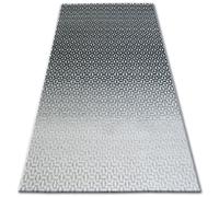 RugsX Lisboa Rug in Black | Size: 80 cm x 150 cm RUGSX Black 80 cm x 150 cm