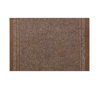 RugsX Malaga Doormat in Beige | Size: 66 cm x 390 cm RUGSX Beige 66 cm x 390 cm