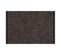 RugsX Malaga Doormat in Brown | Size: 66 cm x 440 cm RUGSX Brown 66 cm x 440 cm