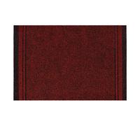 RugsX Malaga Doormat in Red | Size: 80 cm x 250 cm RUGSX Red 80 cm x 250 cm