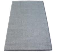 RugsX Micro Shaggy Rug in Grey | Size: 80 cm x 150 cm RUGSX Grey 80 cm x 150 cm