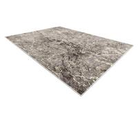 RugsX Miro 52003.801 Washing Carpet Marble Anti-Slip - Grey 140X190 Cm