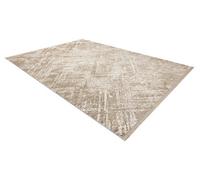RugsX Modern Carpet Duke 51541 Beige - Geometric, Structured, Very Soft, Fri 120X170 Cm