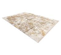 RugsX Modern Carpet Duke 51546 Beige / Gold - Vintage, Structured, Very Soft 140X190 Cm