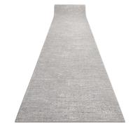 RugsX Modern Tuls Runner in Grey | Size: 100 cm x 290 cm RUGSX Grey 100 cm x 290 cm