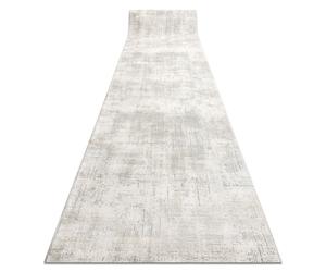 RugsX Modern Tuls Runner in Grey | Size: 120 cm x 400 cm RUGSX Grey 120 cm x 400 cm