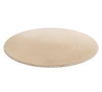 RugsX Modern Washing Carpet Lindo Circle Beige, Anti-Slip, Shaggy Circle 100 Cm